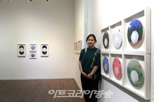 도자회화 김미경 작가