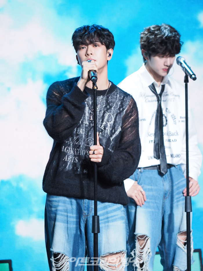 골든차일드 세 번째 싱글 '필 미'(Feel me) 발매 기념 쇼케이스.(김지범) 2023.11.02 사진 ⓒ아트코리아방송 이용선 기자