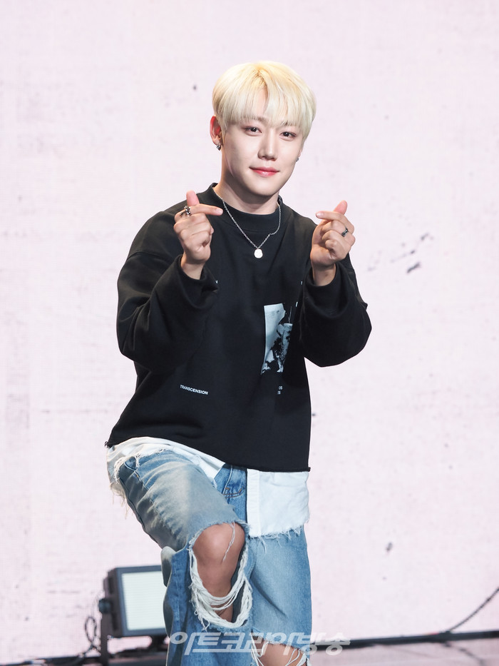 골든차일드 세 번째 싱글 '필 미'(Feel me) 발매 기념 쇼케이스(이장준). 2023.11.02 사진 ⓒ아트코리아방송 이용선 기자