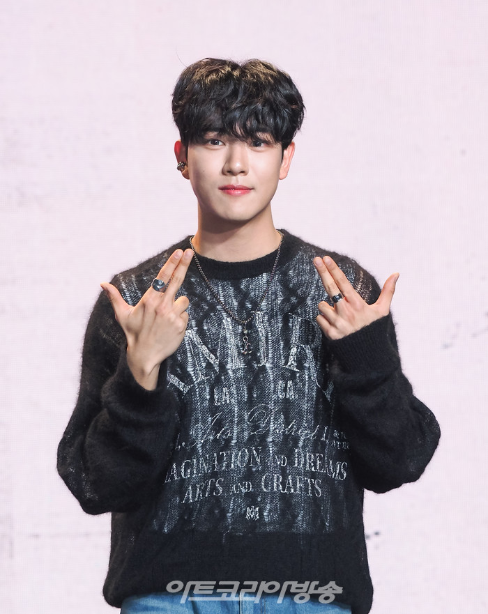 골든차일드 세 번째 싱글 '필 미'(Feel me) 발매 기념 쇼케이스(김지범). 2023.11.02 사진 ⓒ아트코리아방송 이용선 기자