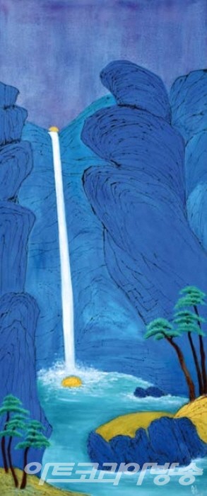 박연폭포에서 번지점프