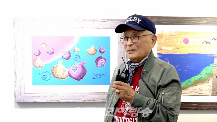 95세 최인규 작가 인터뷰 '2023 아트코리아 글로벌 아트페어'