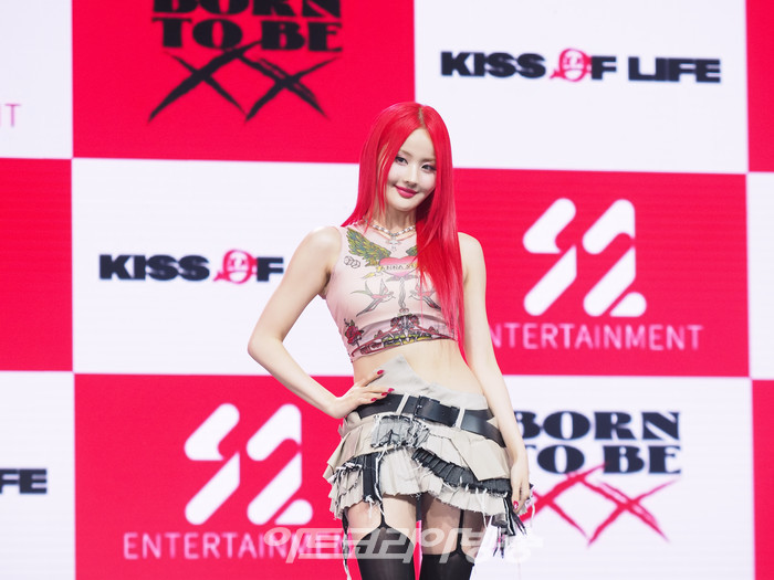 키스오브라이프 두 번째 미니 앨범 '본 투 비 XX'(Born to be XX) 발매 기념 쇼케이스(벨). 2023.11.08 사진 ⓒ아트코리아방송 이용선 기자​