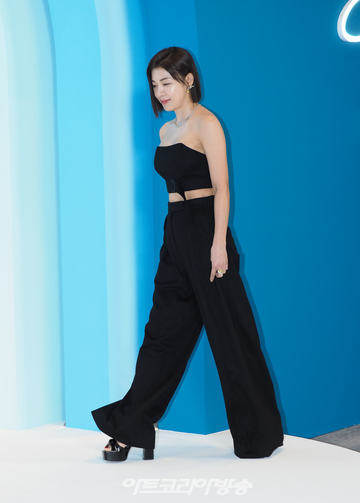 메종 프레드 전시 갈라디너 파티 포토월 행사(배우 하지원) 2023.11.09 사진 ⓒ아트코리아방송 이용선 기자​