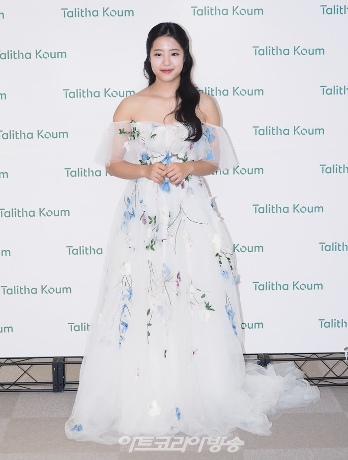 탈리다쿰 국가대표 탁구 신유빈 선수 브랜드 앰버서더 위촉 행사(신유빈 선수) 2023.11.16 사진 ⓒ아트코리아방송 이용선 기자