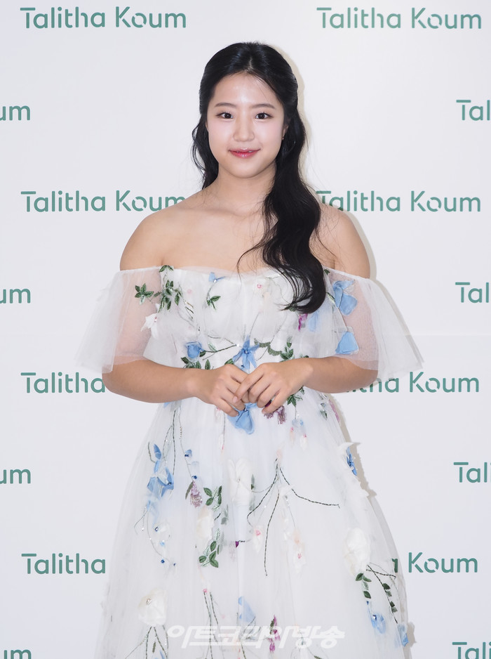 탈리다쿰 국가대표 탁구 신유빈 선수 브랜드 앰버서더 위촉 행사(신유빈 선수) 2023.11.16 사진 ⓒ아트코리아방송 이용선 기자