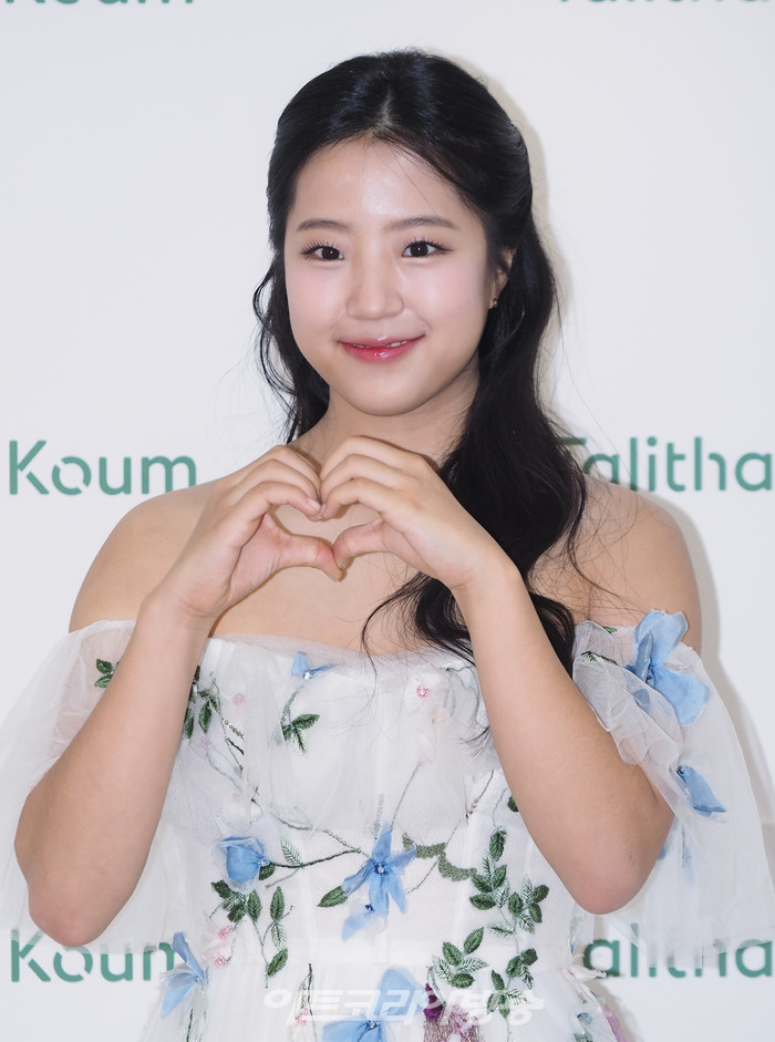 탈리다쿰 국가대표 탁구 신유빈 선수 브랜드 앰버서더 위촉 행사(신유빈 선수) 2023.11.16 사진 ⓒ아트코리아방송 이용선 기자