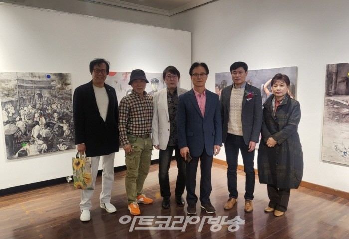 '앙데팡당korea 박진양 작가 개인전'을 찿아서-유정근작가 탐방기