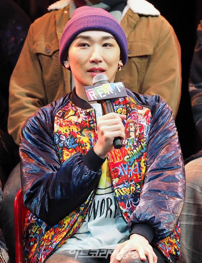 뮤지컬 '렌트' 프레스콜(엔젤 역 김호영) 2023.11.15 사진 ⓒ아트코리아방송 이용선 기자