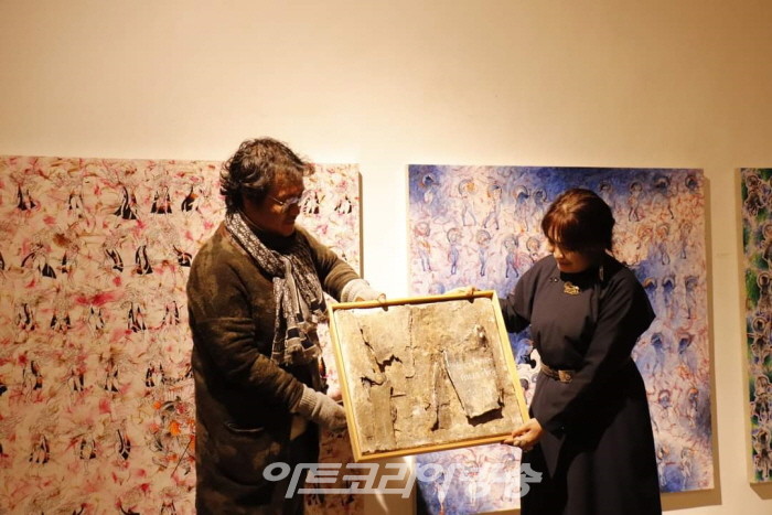 몽골 바자르 불교미술 박물관 '하이브리드 커넥션-한국 & 몽골-현대미술'展 개최