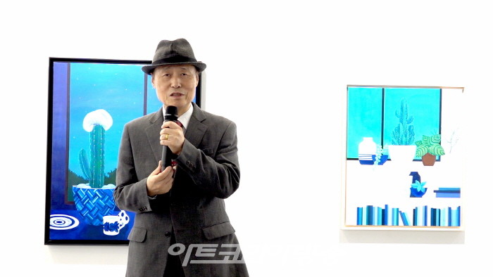 박지숙 작가 개인전 오프닝 행사