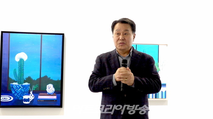 박지숙 작가 개인전 오프닝 행사