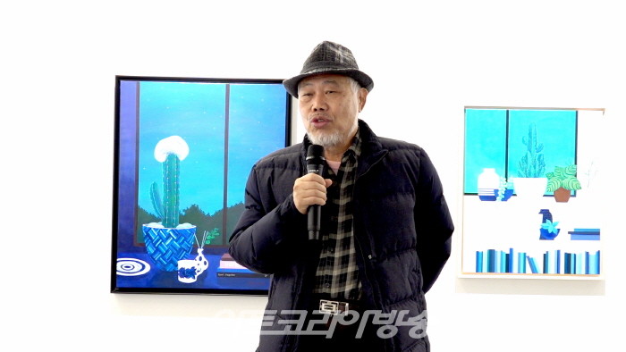 박지숙 작가 개인전 오프닝 행사