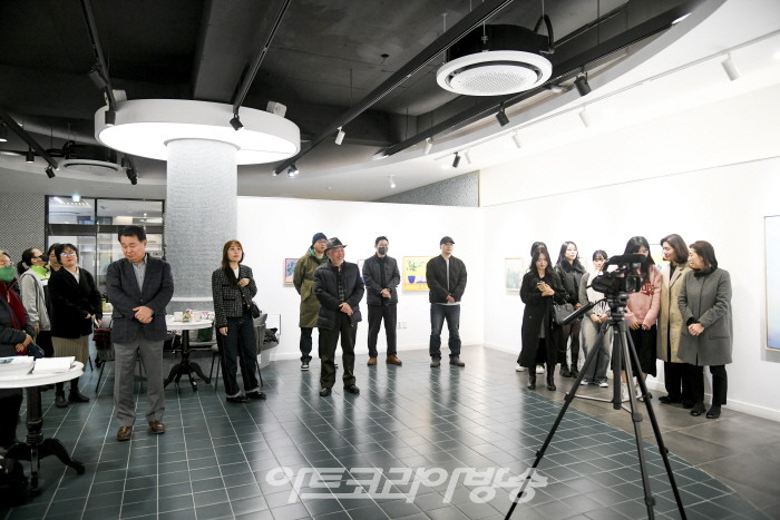 박지숙 작가 개인전 오프닝 행사