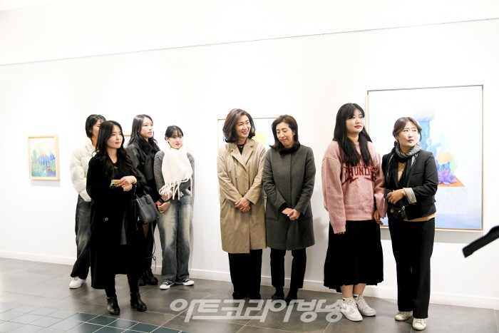 박지숙 작가 개인전 오프닝 행사