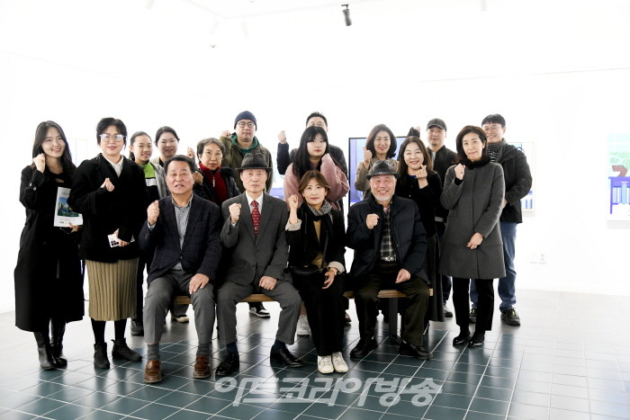 박지숙 작가 개인전 오프닝 행사