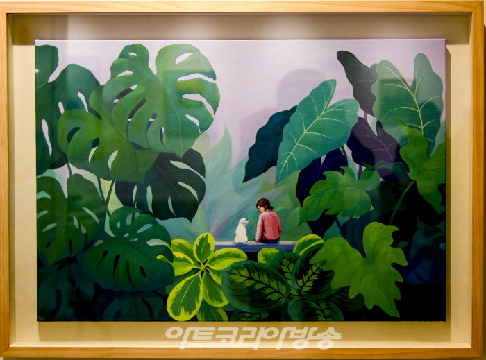 박지숙 작가 개인전 오프닝 행사