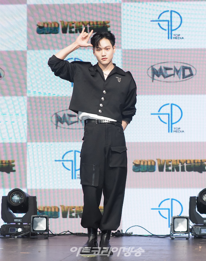 MCND(엠씨엔디) 미니 5집 '오드벤처'(ODD-VENTURE) 발매 기념 쇼케이스(민재) 2023.11.22 사진 ⓒ아트코리아방송 이용선 기자