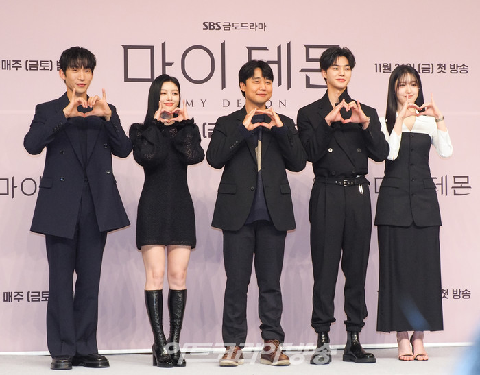 SBS 금토드라마 '마이 데몬' 제작발표회(이상이-김유정-김장한 연출-송강-조혜주) 2023.11.24 사진 ⓒ아트코리아방송 이용선 기자