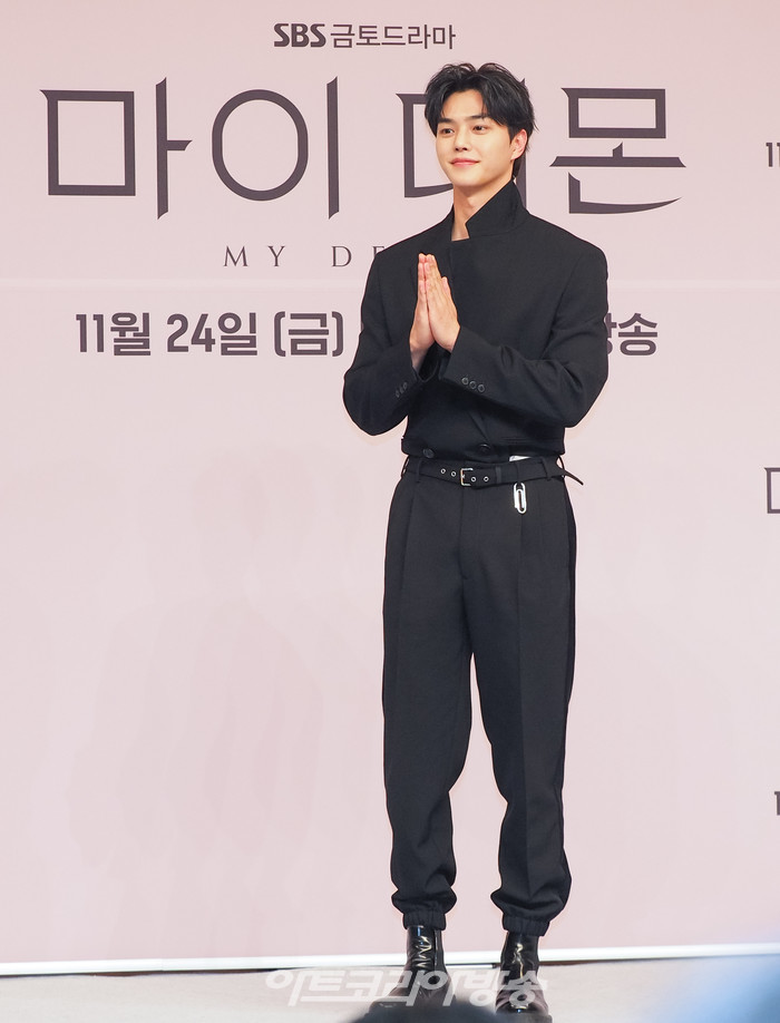SBS 금토드라마 '마이 데몬' 제작발표회(송강) 2023.11.24 사진 ⓒ아트코리아방송 이용선 기자