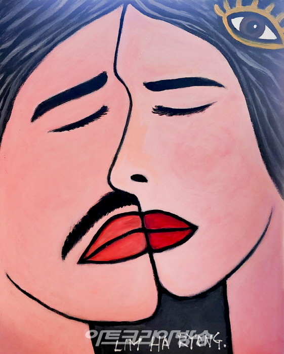 시크릿타운 호텔아트페어 임하룡 작가 부스전