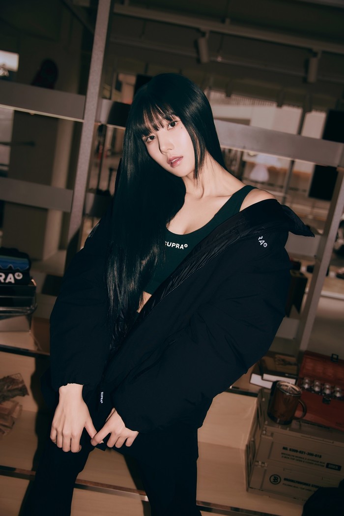 권은비X수프라 23FW 겨울 화보. 제공 수프라