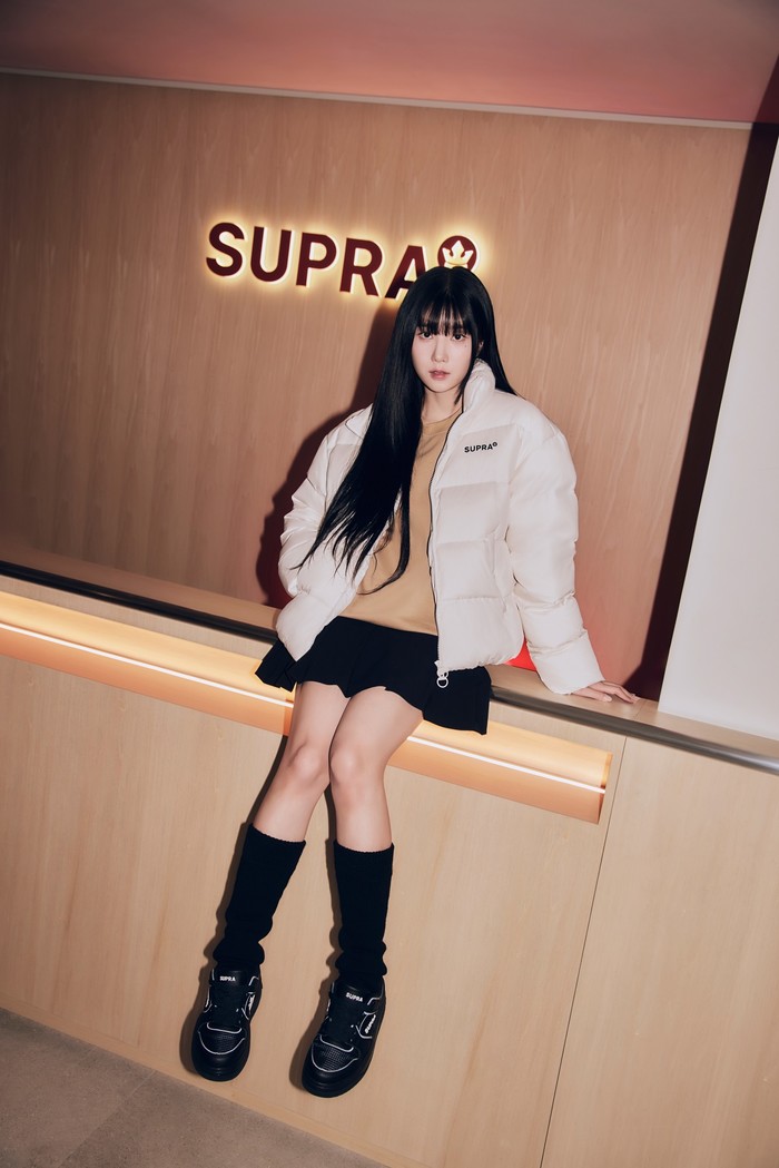 권은비X수프라 23FW 겨울 화보. 제공 수프라