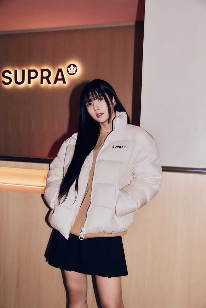 권은비X수프라 23FW 겨울 화보. 제공 수프라