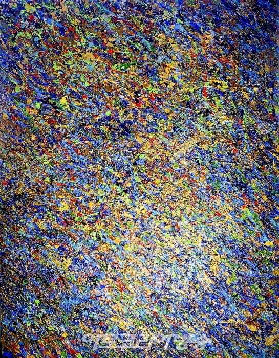 홍익갤러리 고미술 김혜정 관장 인터뷰(제8회 명동국제아트페스티벌)-변건호 작품