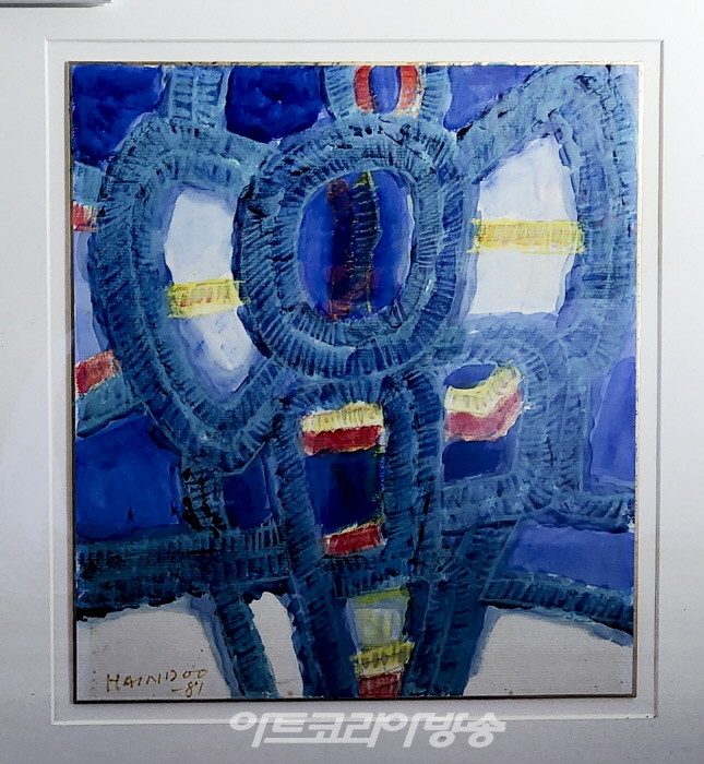 홍익갤러리 고미술 김혜정 관장 인터뷰(제8회 명동국제아트페스티벌)-하인두 작품