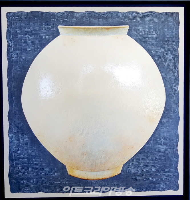 홍익갤러리 고미술 김혜정 관장 인터뷰(제8회 명동국제아트페스티벌)-김선 작품