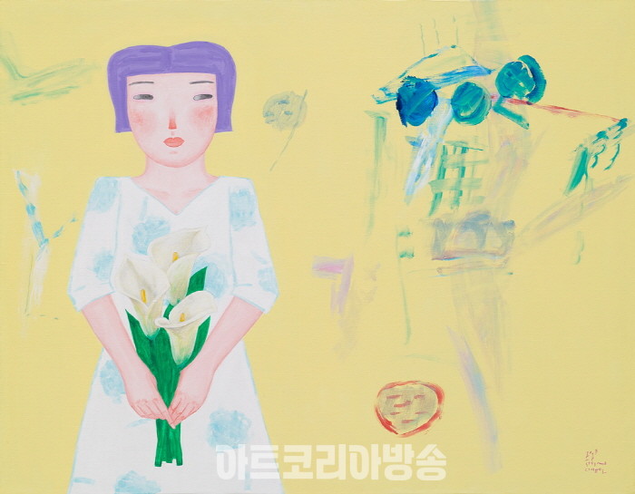 신철-기다렸어요-91.0×116.7cm(50F) 2023