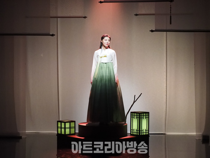 ​창작 뮤지컬 '리진: 빛의 여인' 프레스콜(리진 역 이서영) 2023.12.06 사진 ⓒ아트코리아방송 이용선 기자​