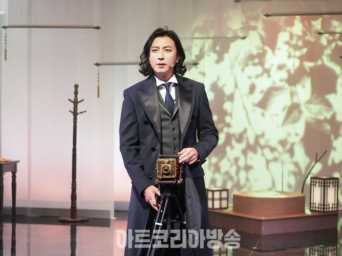 ​창작 뮤지컬 '리진: 빛의 여인' 프레스콜(콜랭 역 박건형) 2023.12.06 사진 ⓒ아트코리아방송 이용선 기자​