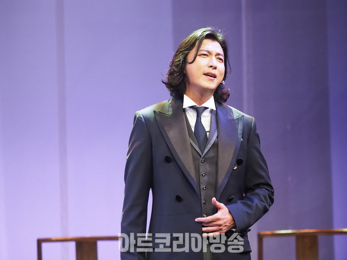 ​창작 뮤지컬 '리진: 빛의 여인' 프레스콜(콜랭 역 박건형) 2023.12.06 사진 ⓒ아트코리아방송 이용선 기자​