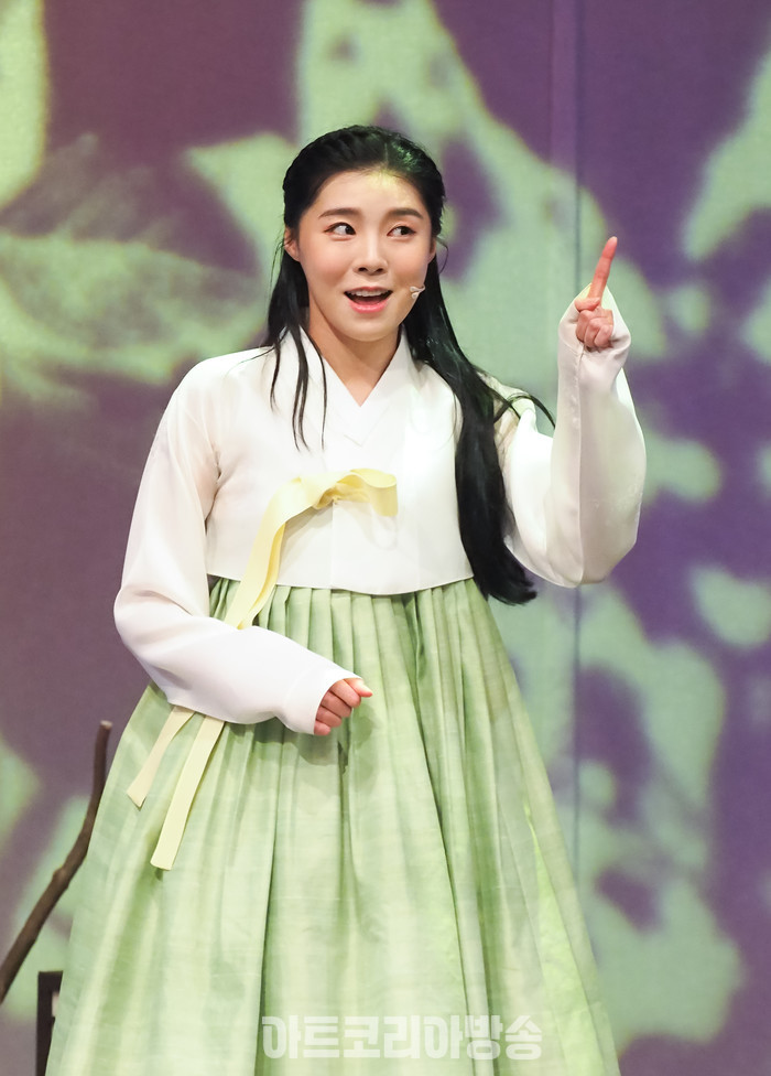 ​창작 뮤지컬 '리진: 빛의 여인' 프레스콜(리진 역 이서영) 2023.12.06 사진 ⓒ아트코리아방송 이용선 기자​