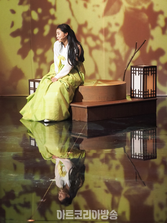 ​창작 뮤지컬 '리진: 빛의 여인' 프레스콜(리진 역 이서영) 2023.12.06 사진 ⓒ아트코리아방송 이용선 기자​