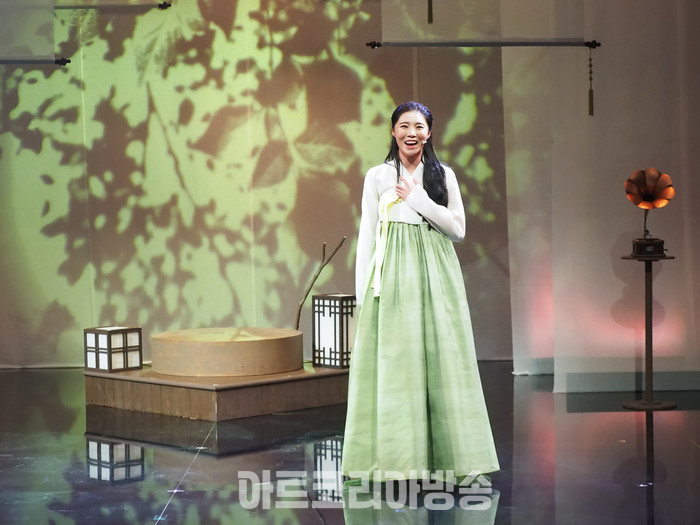 ​창작 뮤지컬 '리진: 빛의 여인' 프레스콜(리진 역 이서영) 2023.12.06 사진 ⓒ아트코리아방송 이용선 기자​