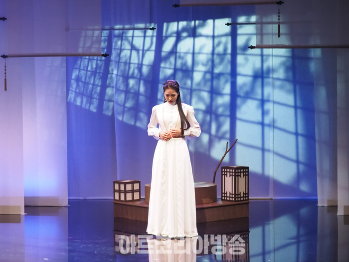 ​창작 뮤지컬 '리진: 빛의 여인' 프레스콜(리진 역 서이빈) 2023.12.06 사진 ⓒ아트코리아방송 이용선 기자​