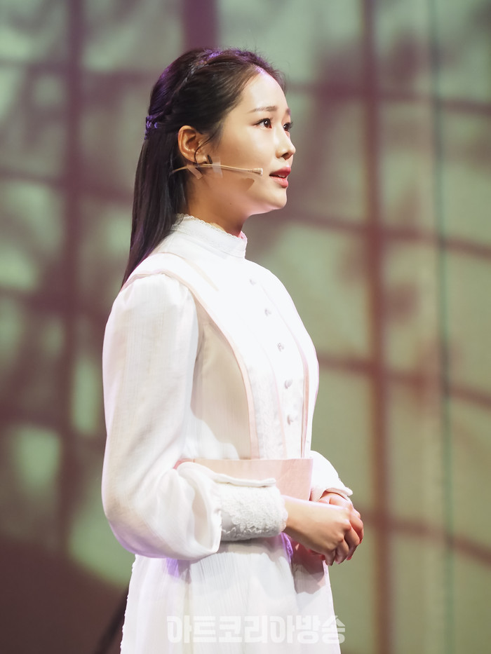 ​창작 뮤지컬 '리진: 빛의 여인' 프레스콜(리진 역 서이빈) 2023.12.06 사진 ⓒ아트코리아방송 이용선 기자​