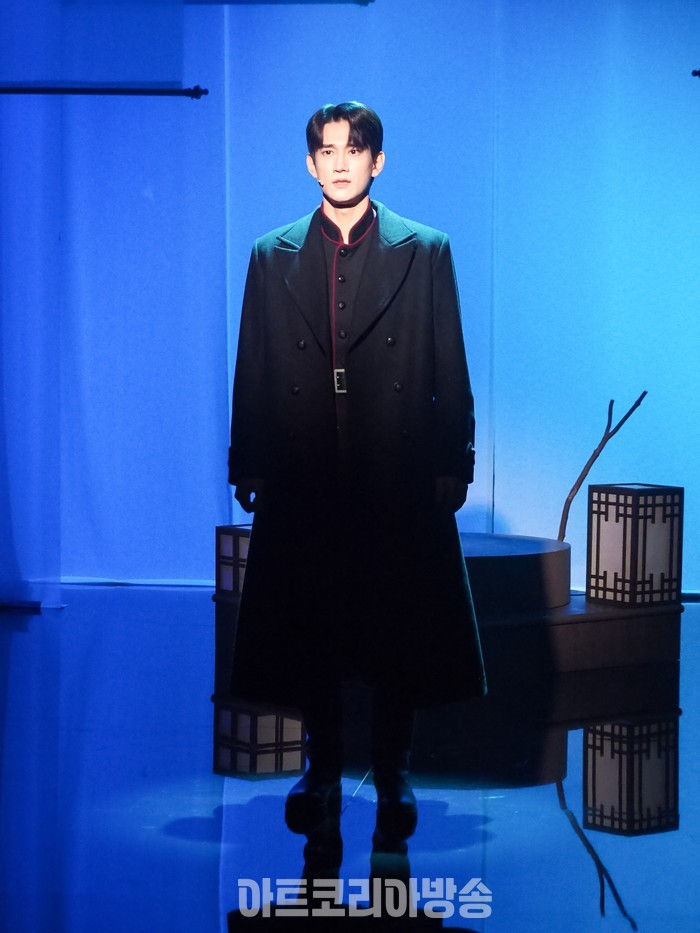 ​창작 뮤지컬 '리진: 빛의 여인' 프레스콜(변우진 역 김서환) 2023.12.06 사진 ⓒ아트코리아방송 이용선 기자​