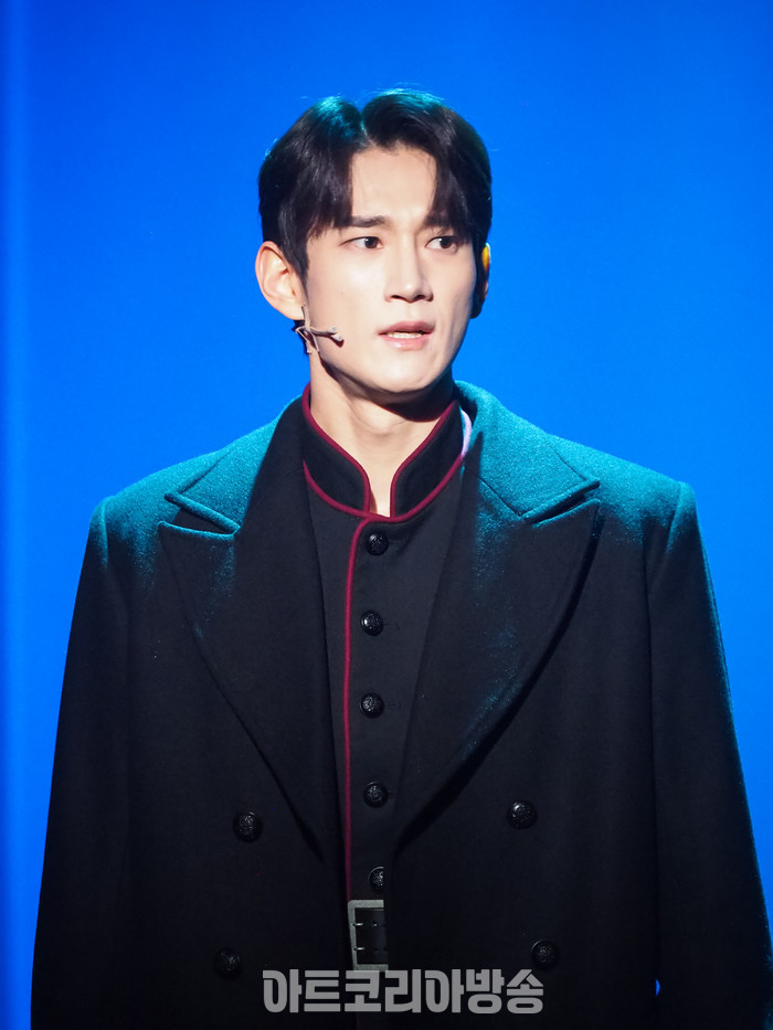 ​창작 뮤지컬 '리진: 빛의 여인' 프레스콜(변우진 역 김서환) 2023.12.06 사진 ⓒ아트코리아방송 이용선 기자​