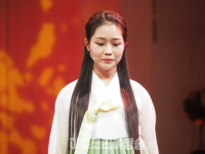 ​창작 뮤지컬 '리진: 빛의 여인' 프레스콜(리진 역 서이빈) 2023.12.06 사진 ⓒ아트코리아방송 이용선 기자​