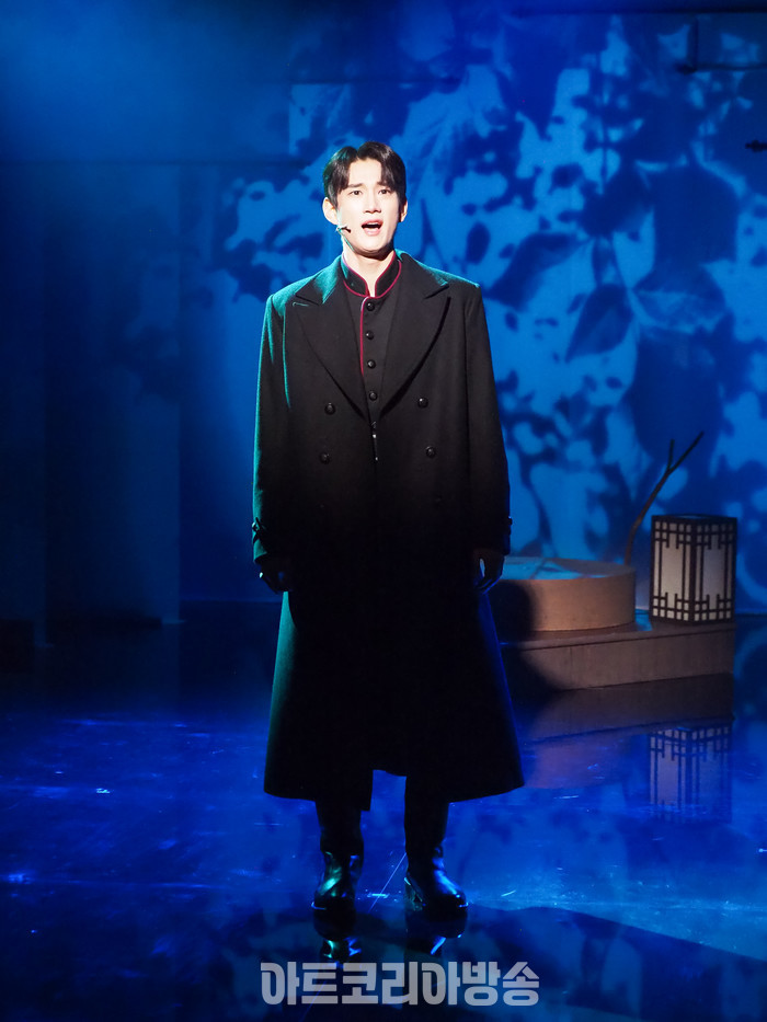 ​창작 뮤지컬 '리진: 빛의 여인' 프레스콜(변우진 역 김서환) 2023.12.06 사진 ⓒ아트코리아방송 이용선 기자​