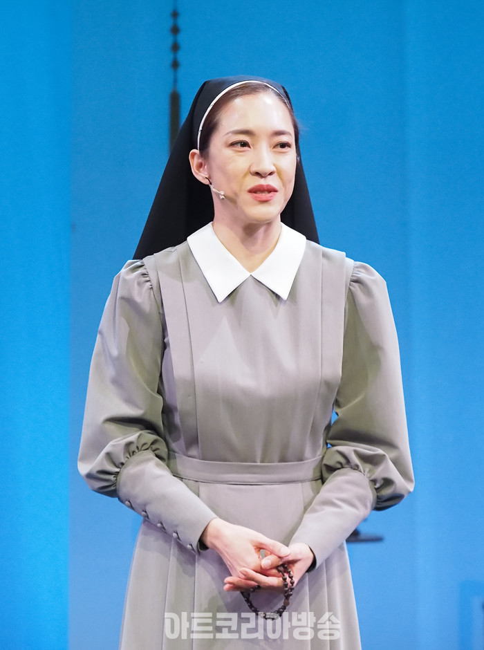 ​창작 뮤지컬 '리진: 빛의 여인' 프레스콜(에스텔 역 홍륜희) 2023.12.06 사진 ⓒ아트코리아방송 이용선 기자​