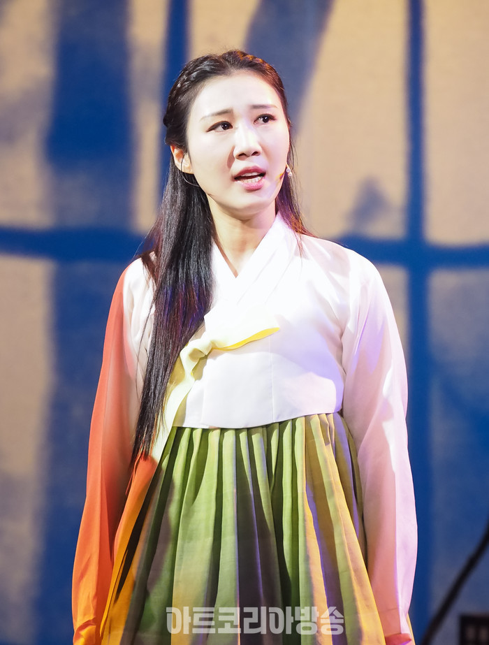 ​창작 뮤지컬 '리진: 빛의 여인' 프레스콜(리진 역 전해주) 2023.12.06 사진 ⓒ아트코리아방송 이용선 기자​