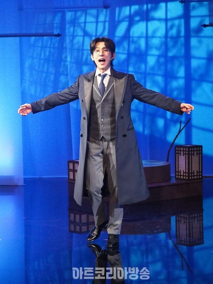 ​창작 뮤지컬 '리진: 빛의 여인' 프레스콜(콜랭 역 정재환) 2023.12.06 사진 ⓒ아트코리아방송 이용선 기자​
