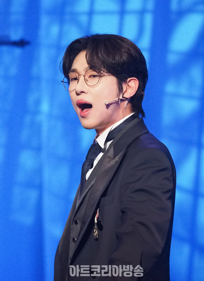 ​창작 뮤지컬 '리진: 빛의 여인' 프레스콜(콜랭 역 정재환) 2023.12.06 사진 ⓒ아트코리아방송 이용선 기자​