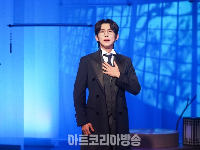 ​창작 뮤지컬 '리진: 빛의 여인' 프레스콜(콜랭 역 정재환) 2023.12.06 사진 ⓒ아트코리아방송 이용선 기자​