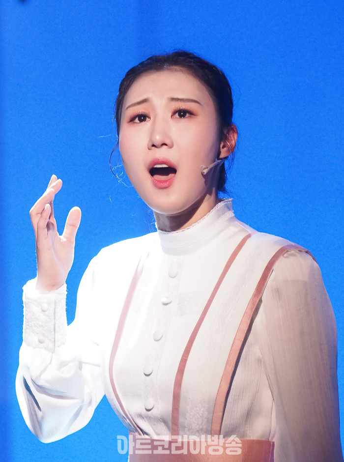 ​창작 뮤지컬 '리진: 빛의 여인' 프레스콜(리진 역 전해주) 2023.12.06 사진 ⓒ아트코리아방송 이용선 기자​